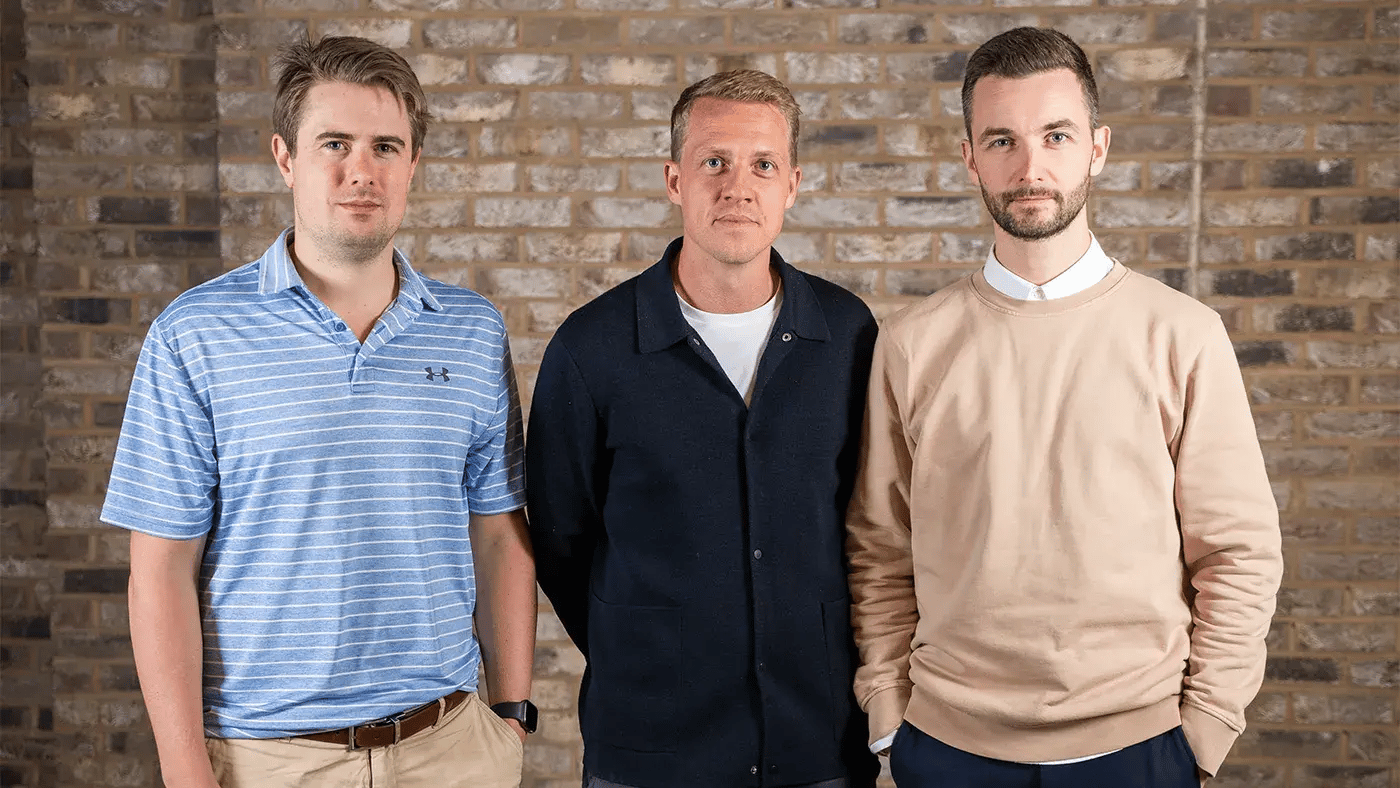 Sona founders Ben Dixon, Steffen Wulff Petersen and Oli Johnson