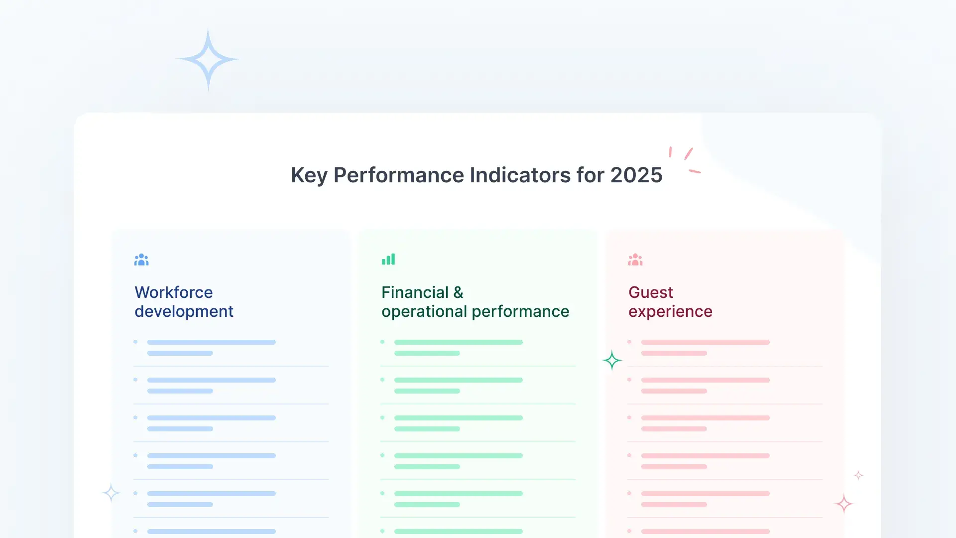 Hotel KPI cheat sheet Sona