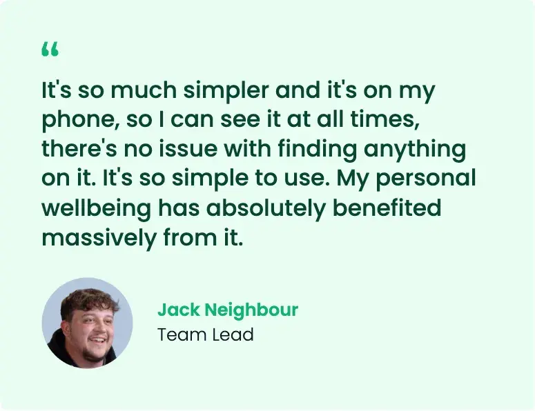Quote from Jack Neighbour